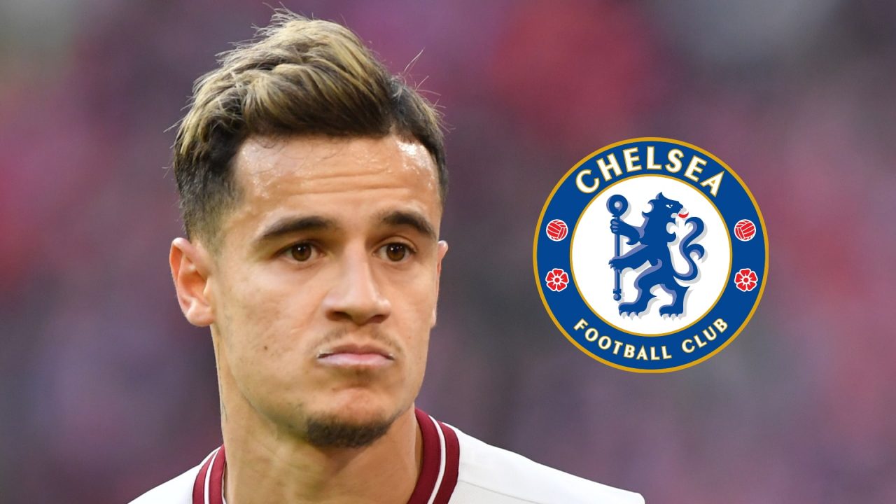Philippe Coutinho with foot and a half at Chelsea